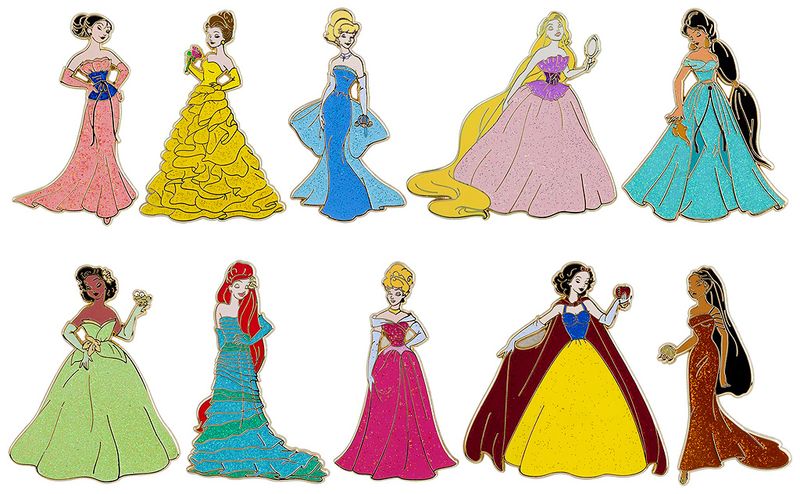 Pins Disney Princess Designer Collection Tus Princesas Disney